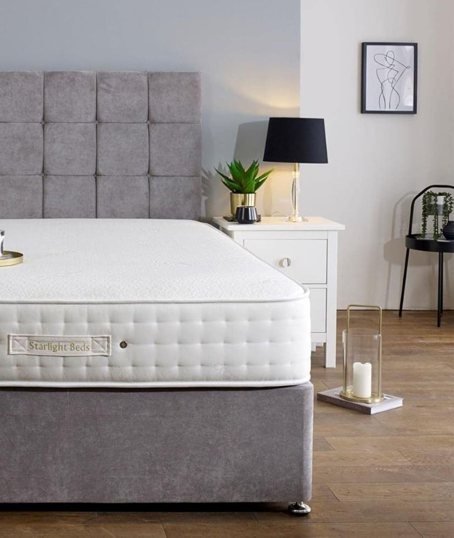 Starlight Beds Signature King Size Memory Foam Pocket Sprung Mattress