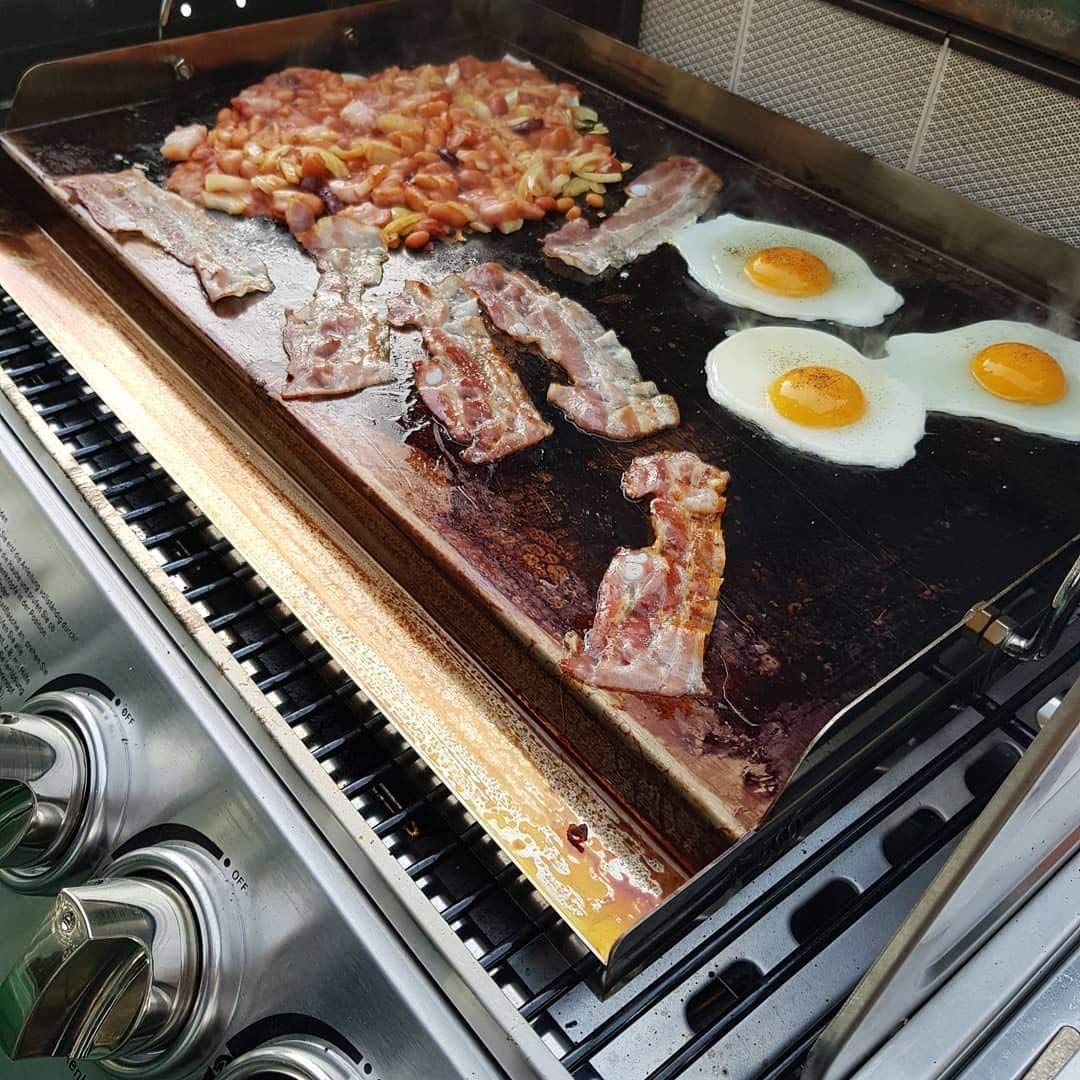 Onlyfire Stainless Steel Rectangle Griddle Plancha for Most BBQ Gas Grills and Charcoal Grills