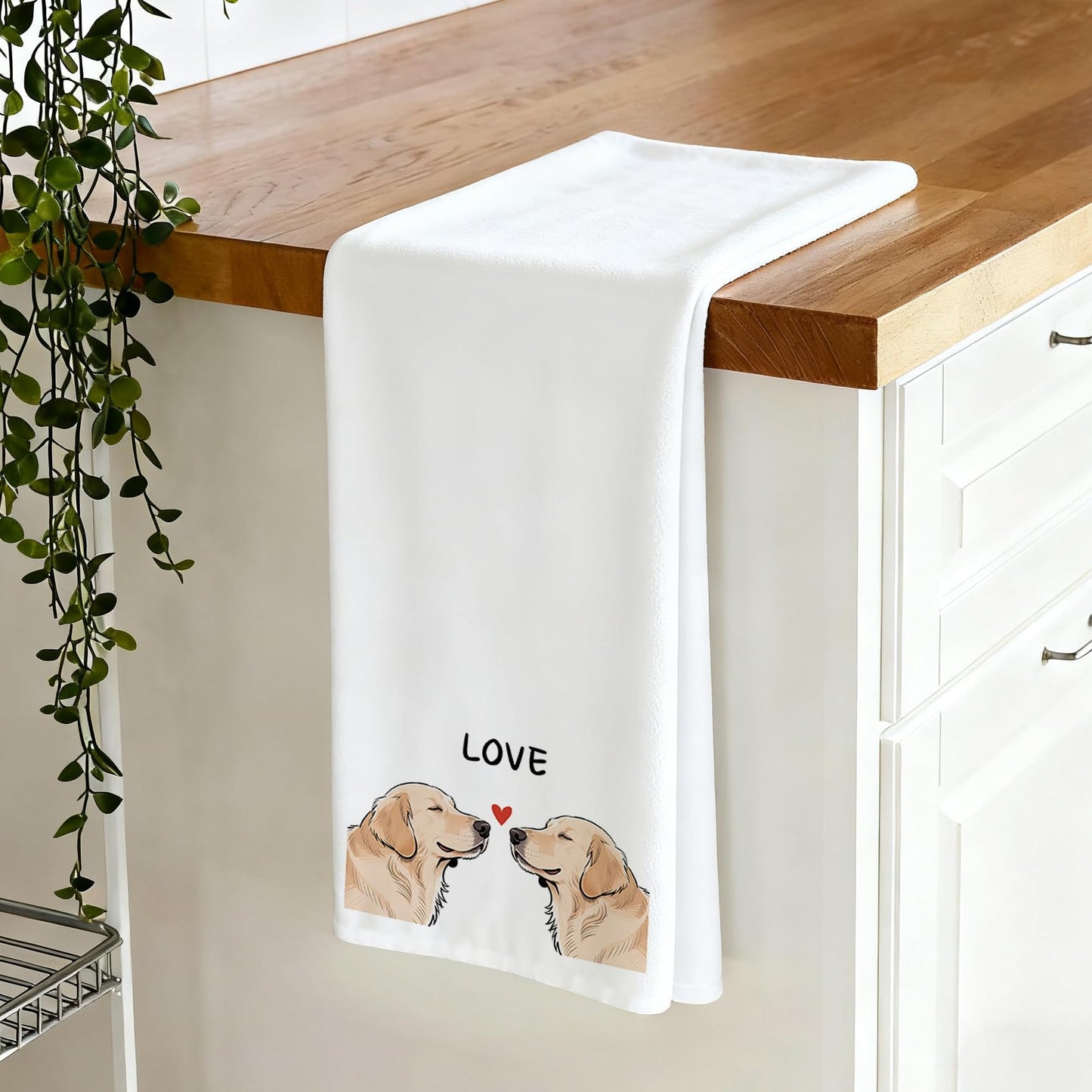 Golden Retriever Gifts Kitchen Towel,Golden Retriever Gift for Women,Golden Retriever Birthday Gifts,Golden Retriever Christmas,Dog Mum Presents,Dog