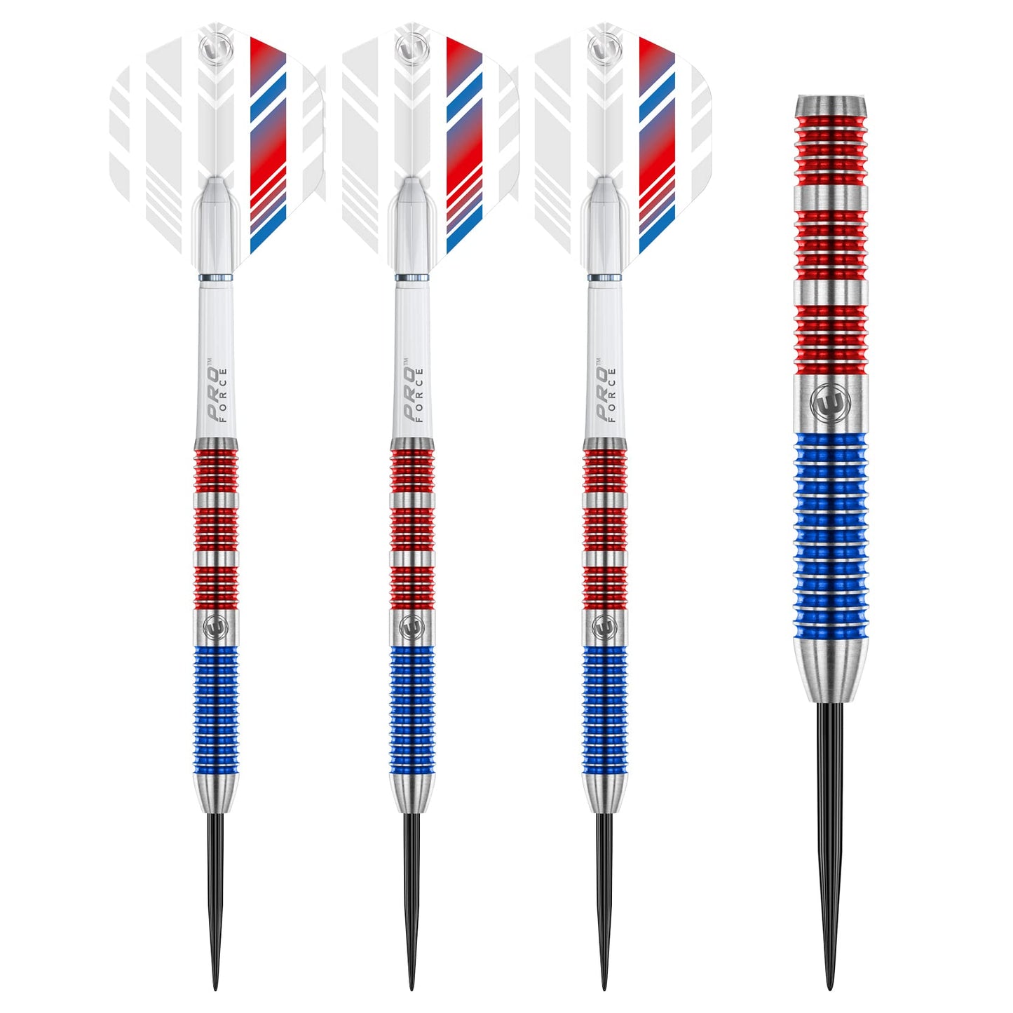 WINMAU Wildcats 21 gram Tungsten Darts Set with Flights and Stems (Shafts)