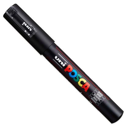 Posca PC-1M Paint Art Marker Pens - Fabric Glass Metal Pen - Full Range Set of all 21 Colours - In Gift Wallet Packaging