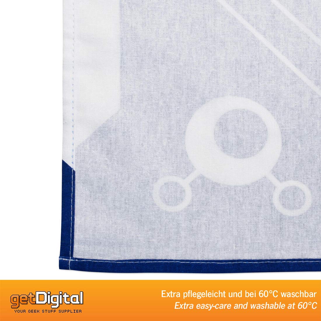 Dihydrogen Monoxide Kitchen Towel – Cotton Dish Cloth for Chemistry Fans