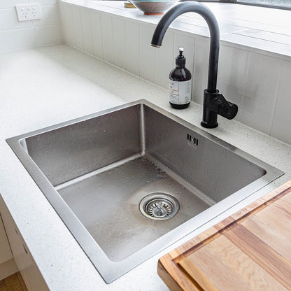 84mm Kitchen Sink Plugs - GLADFRESIT Stainless Steel Strainer Waste Stopper and Basket Strainer Sink