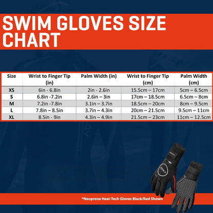 ZONE3 NEOPRENE HEAT TECH GLOVES S