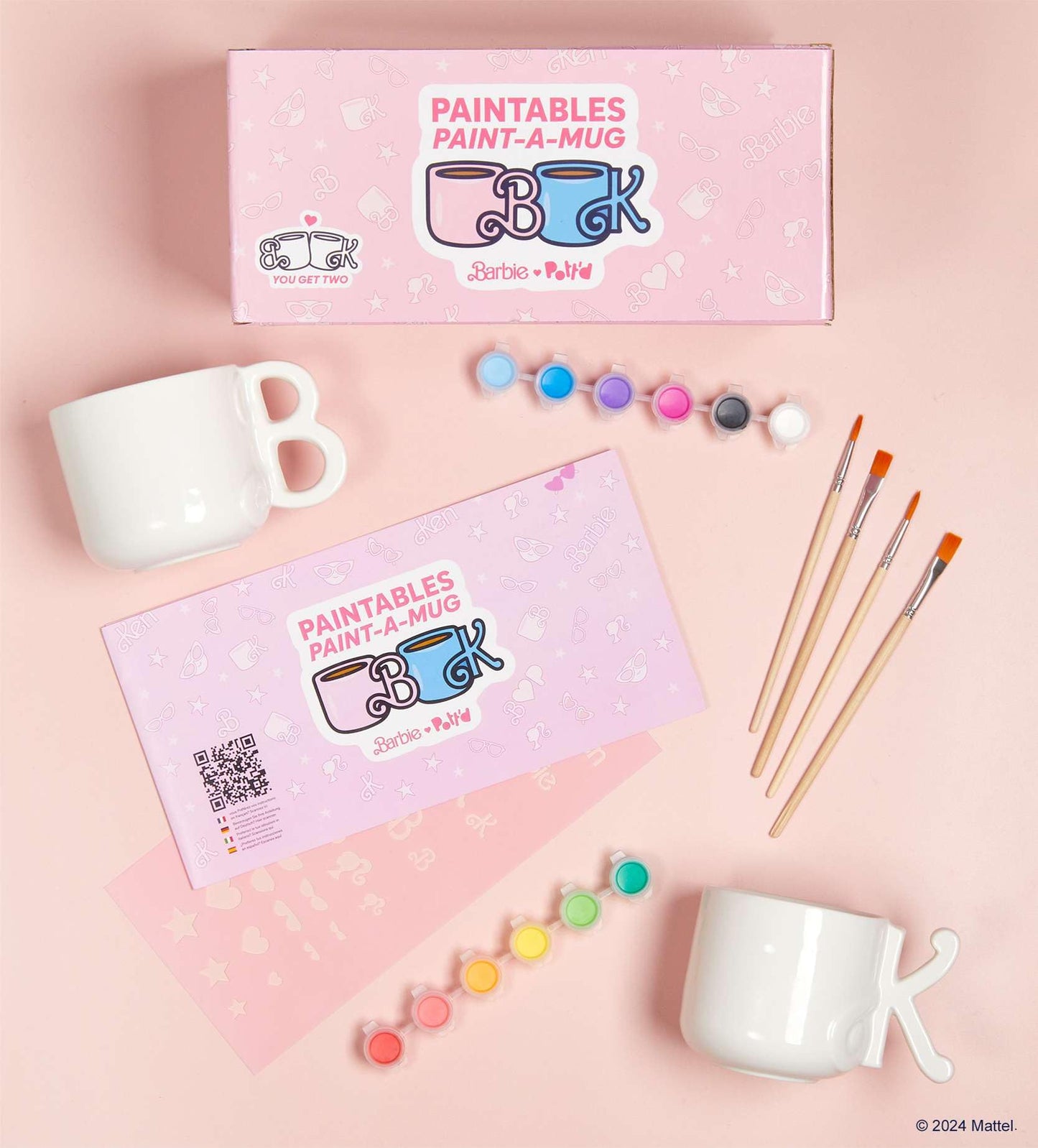 Barbie x Pottd Paint-a-Mug