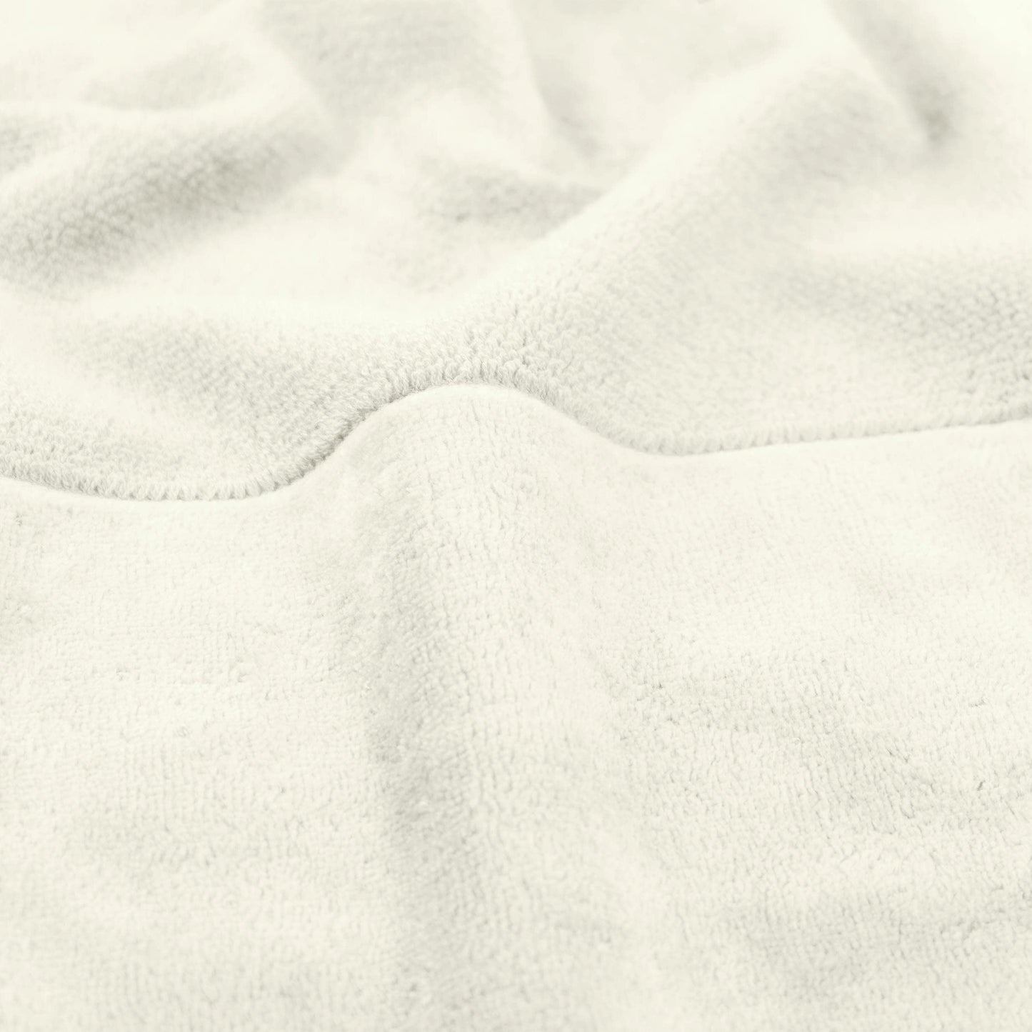 Möve Bamboo Luxe guest towel 30 x 50 cm made of 60% cotton / 40% viscose from bamboo cellulose, ivory