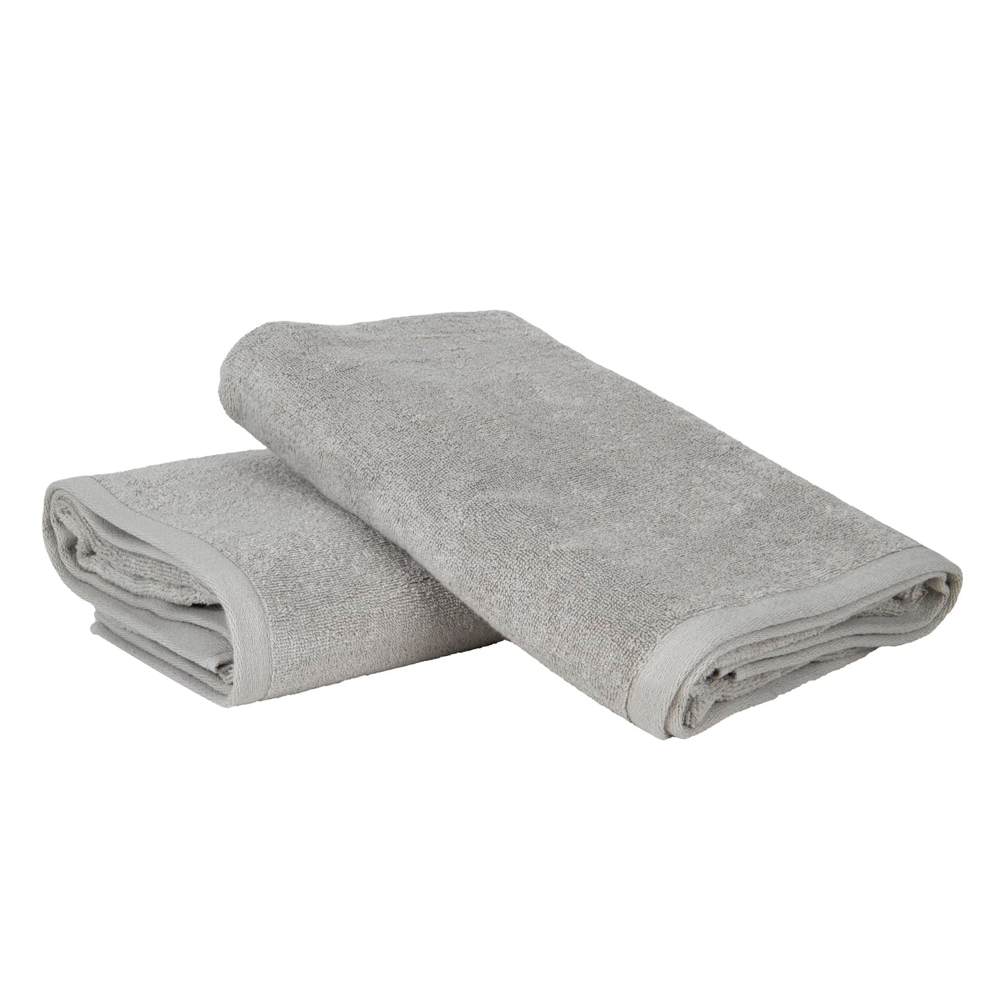 Ruggeri, Set 2 Bath Towels 70x140 cm, Cotton, Grey