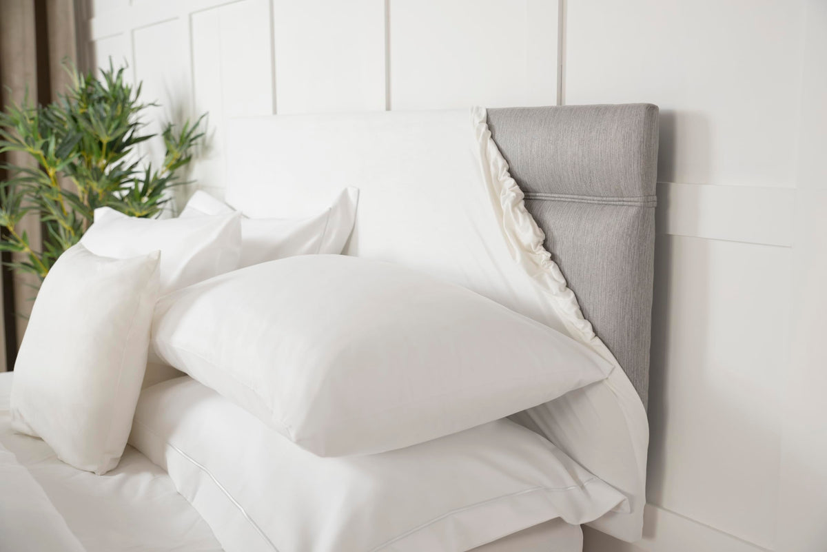 Belledorm Headboard Wrap White, Double