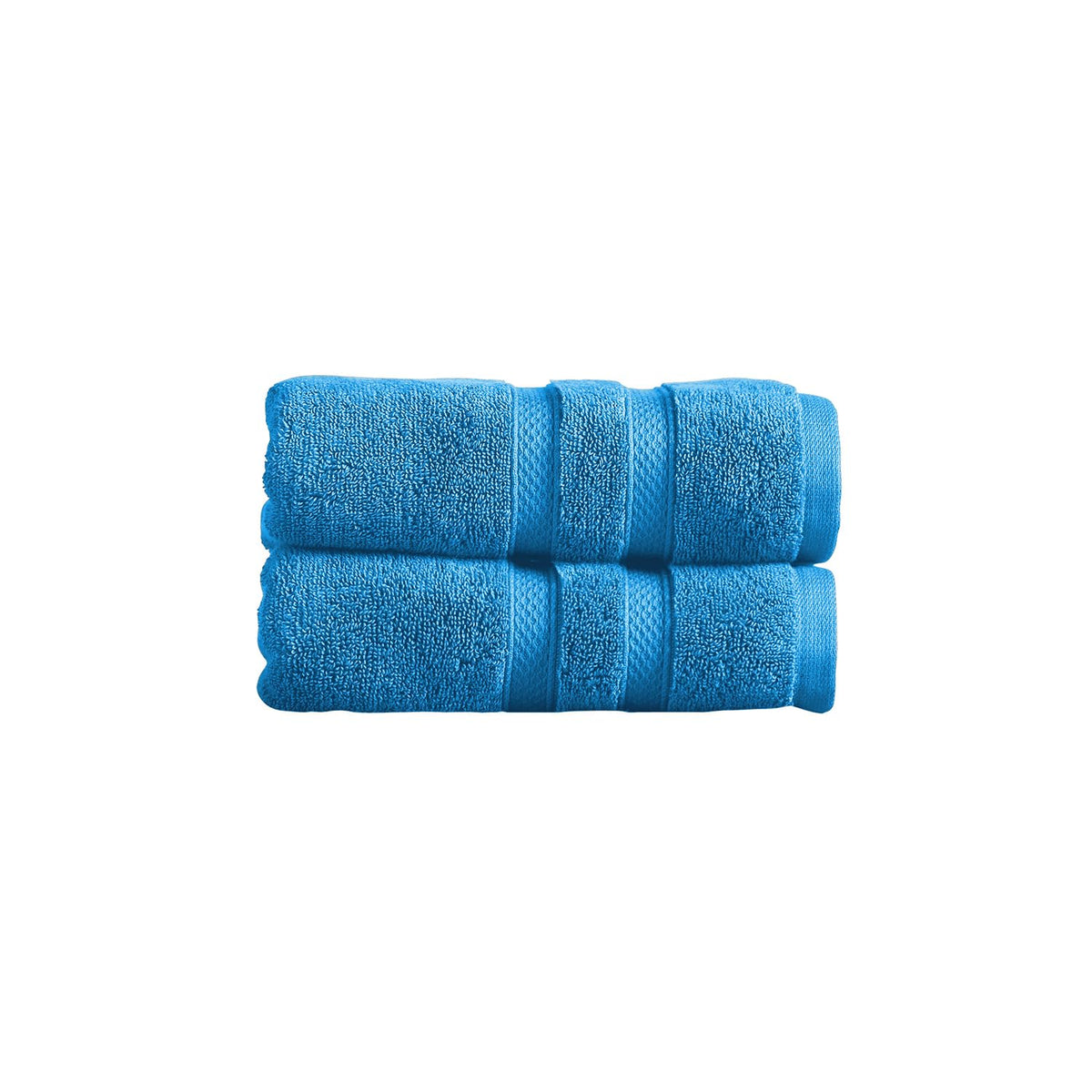 Christy Chroma Hand Towels Set | Set of 2 | Highly Absorbent Heavyweight 675GSM | Bold and Bright | Soft Velvety Smooth Bathroom Shower Towels