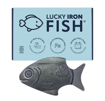 The Original Lucky Iron Fish . an Iron Supplement Alternative to Reduce Deficiency. NO Side Effects. Use Once Daily - 5 Year Supply Included.