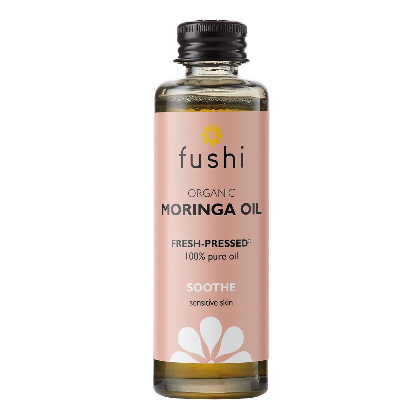 Fushi Moringa Seed Oil, Virgin & Fresh-Pressed, Best for Dry Skin, Redness, Fine Lines, Moisturising, Antibacterial, Antioxidant, Nourishing &