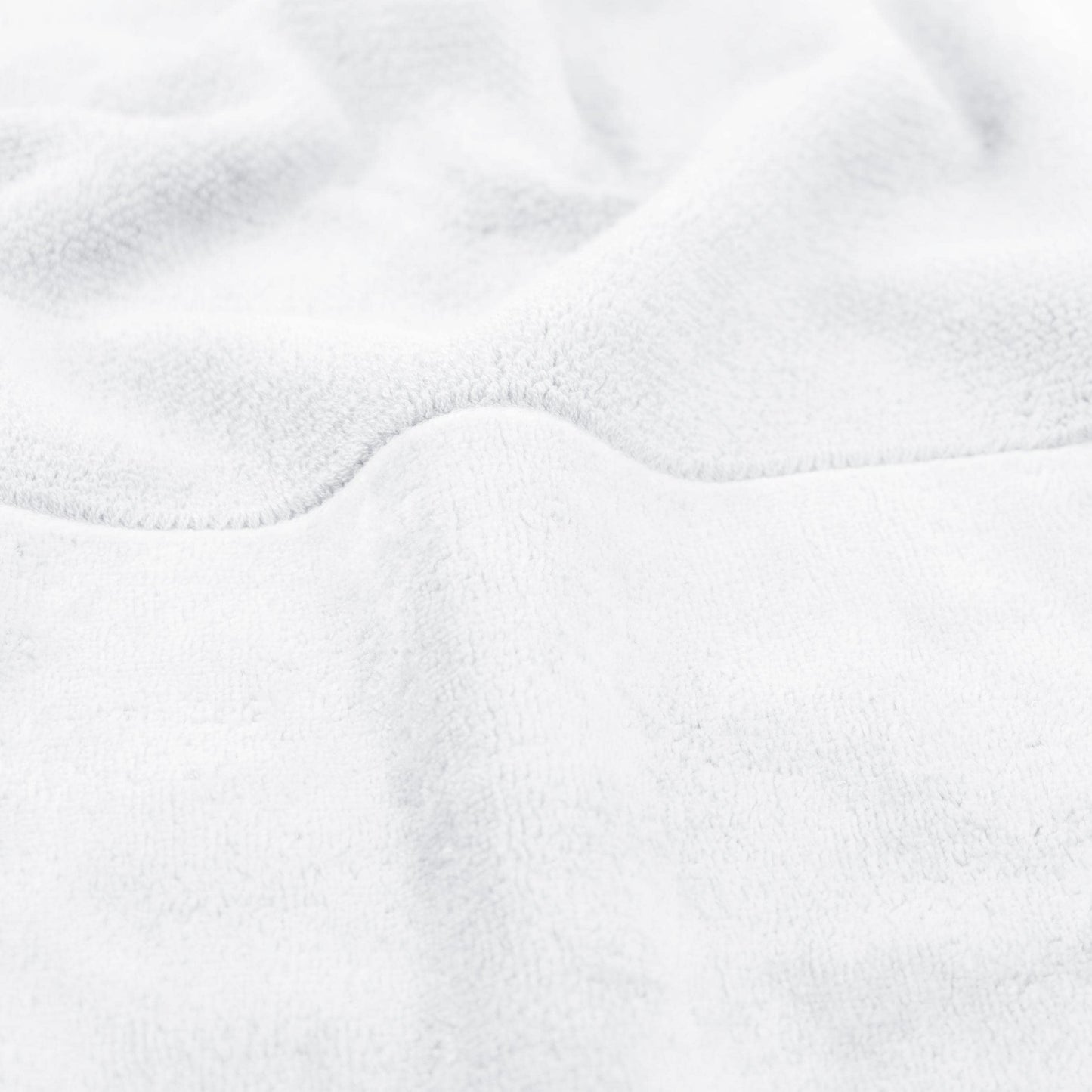 Möve Bamboo Luxe set of 3 guest towels 30 x 50 cm made of 60% cotton / 40% viscose from bamboo cellulose, snow