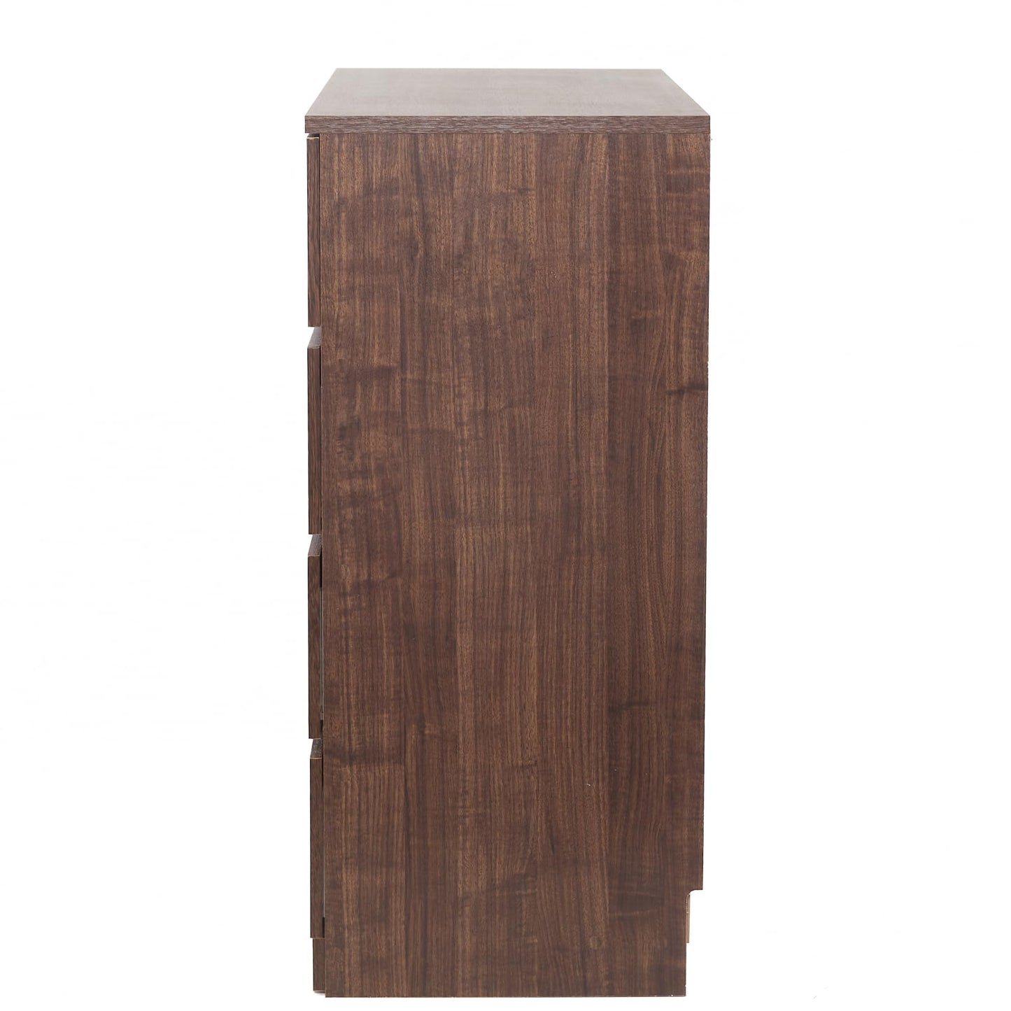 Iris Ohyama, Dresser/Chest of Drawers/Wooden Chest of Drawers/Dresser with 4 Drawers Runner, Easy Assembly, Modern Design, Office, Living Room