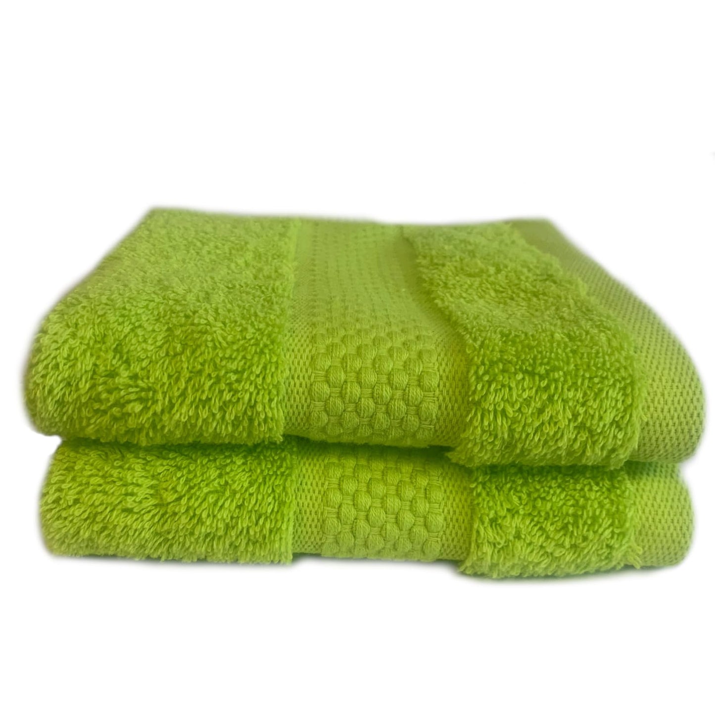 Sue Rossi Face Cloths Pack of 2 or 6, Turkish Combed Cotton, 30cm x 30cm Wash Cloth Fingertip Flannel, Soft & Absorbent