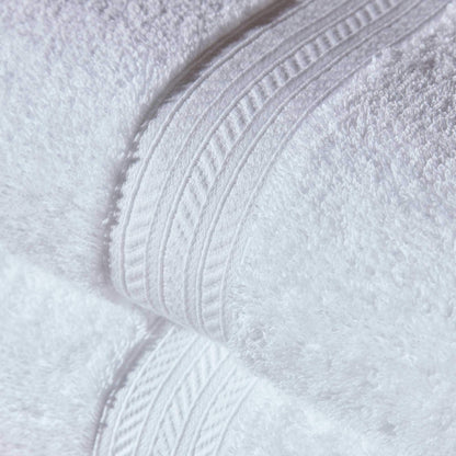 Christy Renaissance 6 Piece Towel Set | White | 100% Egyptian Cotton Pile | Luxuriously Soft and Super Absorbent | 675 GSM