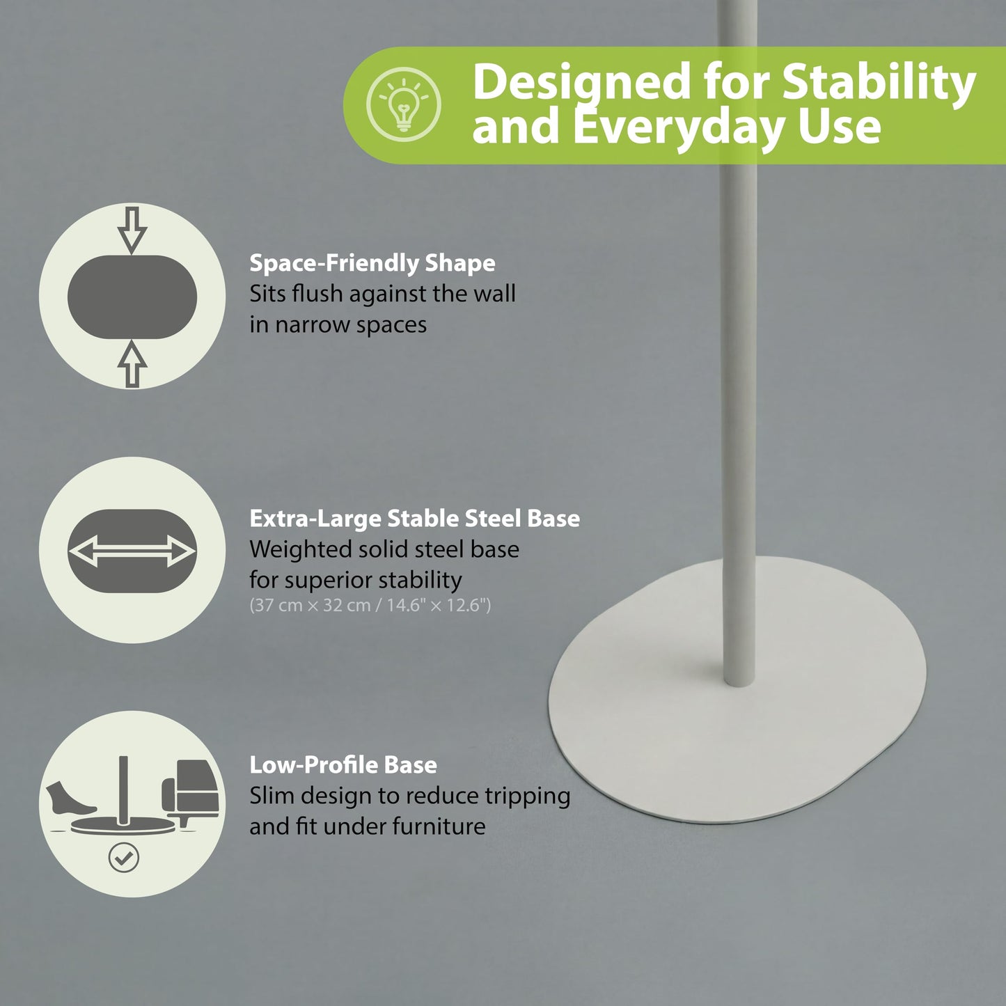 nidoshu Coat Stands for hallway - Modern Coat Rack Freestanding No Visible Screws Original Design for Small Space Entrance Hall