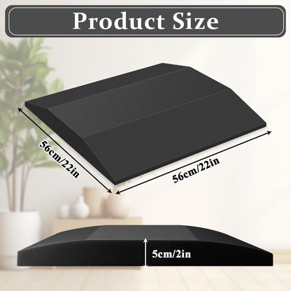 Cumnvulnt 2 Pcs Sofa Cushion Support, High Density Sponge Sofa Support Boards, 56 x 56cm for Sagging Seat, Sofas Foam Cushions Replacement
