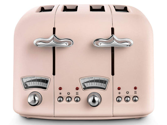 De'Longhi CT04PK Toaster, Plastic, Pink