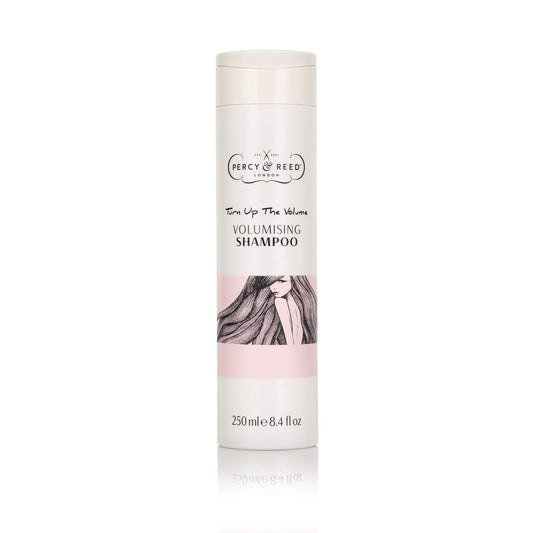 Percy & Reed Turn Up The Volume Volumising Shampoo - Lightweight Formula Builds Body for Big Bouncy Weightless Hair - Fuller and Thicker Hair. Free
