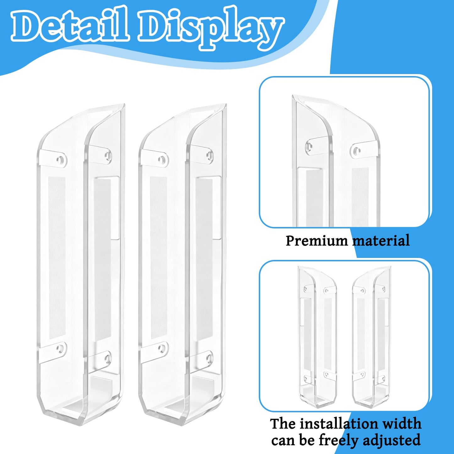 Under Desk Laptop Mount Holder Compatible with MacBook, Surface, iPad&More