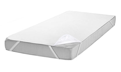 Setex Waterproof Towelling Incontinence Sufferers/for Use As for Hygiene Conscious Mattress Protector Mattress Protection, COTTON, white
