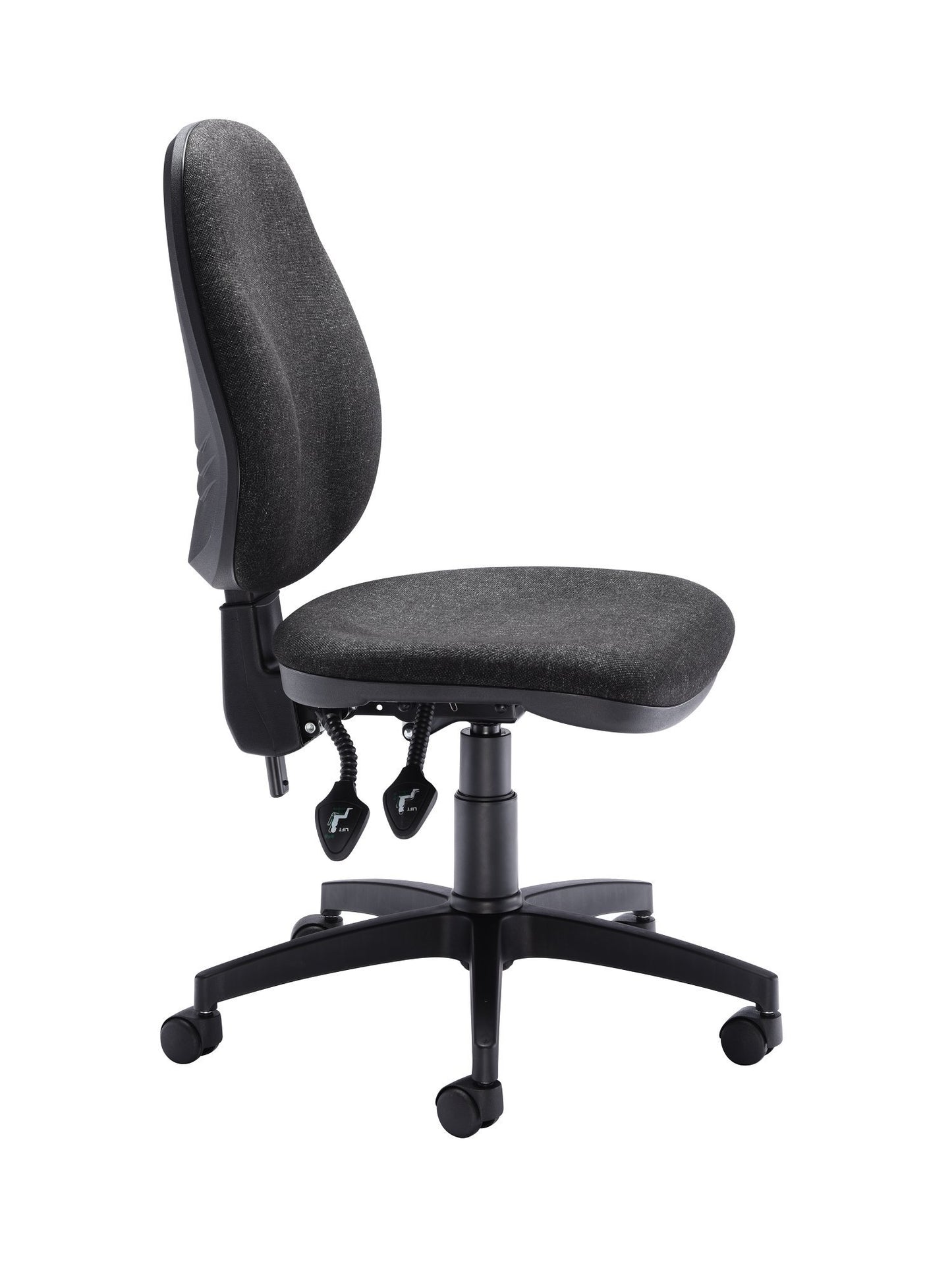 Office Hippo Mid Back Desk Chair, Ergonomic Home & Office Chair With Height Adjustable Seat & Lumbar Support For Extra Comfort