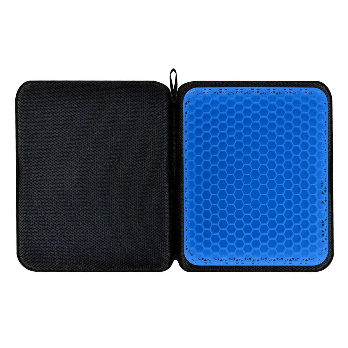 Gel Seat Cushion, Portable Airplane Seat Cushion, Foldable Travel Pillow with Gel Grid Design for Airplane, Camping, Bleachers, Flights, Commute