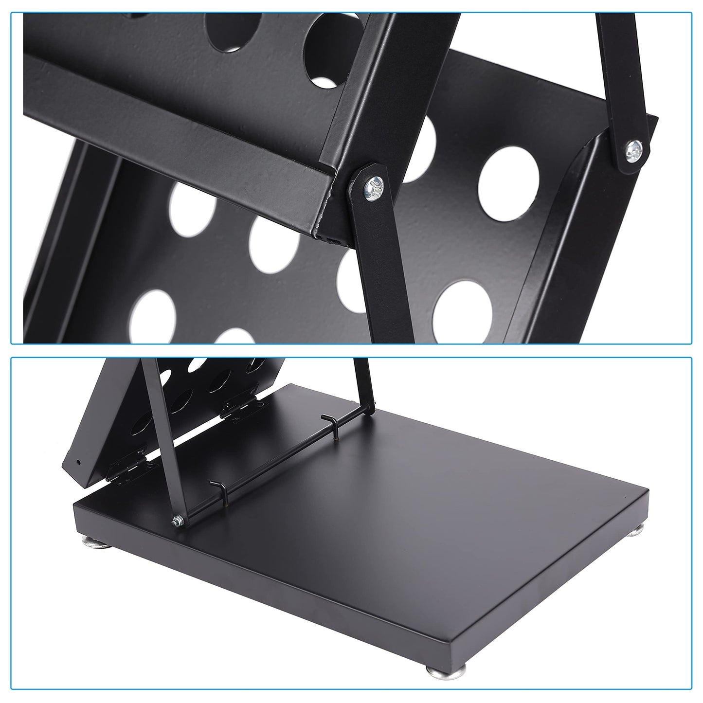 WERTIUNG Brochure Magazine Catalogue Literature Display, Literature Catalogue Rack with Carry Bag