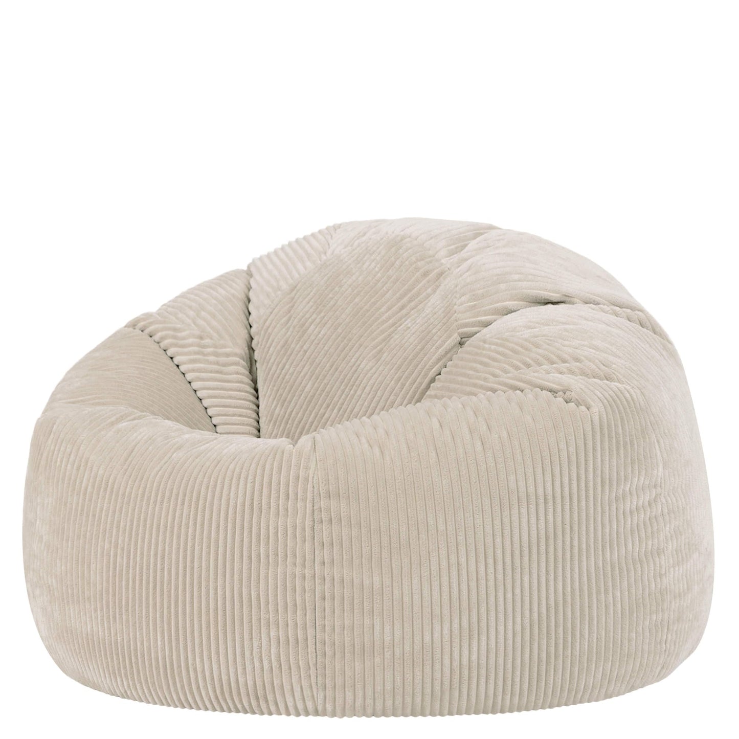 icon Kingston Cord Bean Bag with Filling Included, Beige