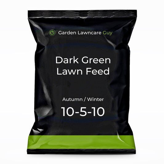 Dark Green Lawn Fertiliser - Autumn/Winter Grass Feed - Fast Acting & Long Lasting - Safe for Gardens - Child and Pet Friendly Turf Thickener - Garden