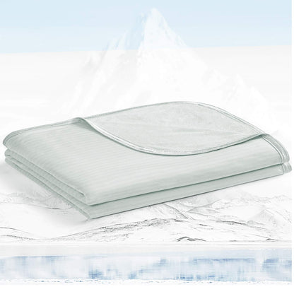 Avoalre Cooling Blanket 200x220cm Bamboo Blankets Arc-Chill 3.0 Cool Fiber Q-MAX>0.5 Summer Blanket with Double-sided Design Absorb Heat Soft