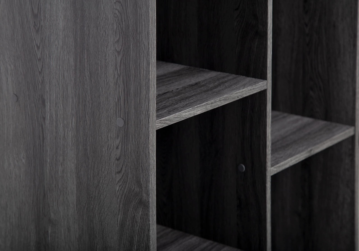 Iris Ohyama Wooden Storage Shelf,Cabinet Cube, Bookcase, Storage cabinet, Open cabinet, Easy assembly, Modular, Design, Office, Living Room,Bedroom
