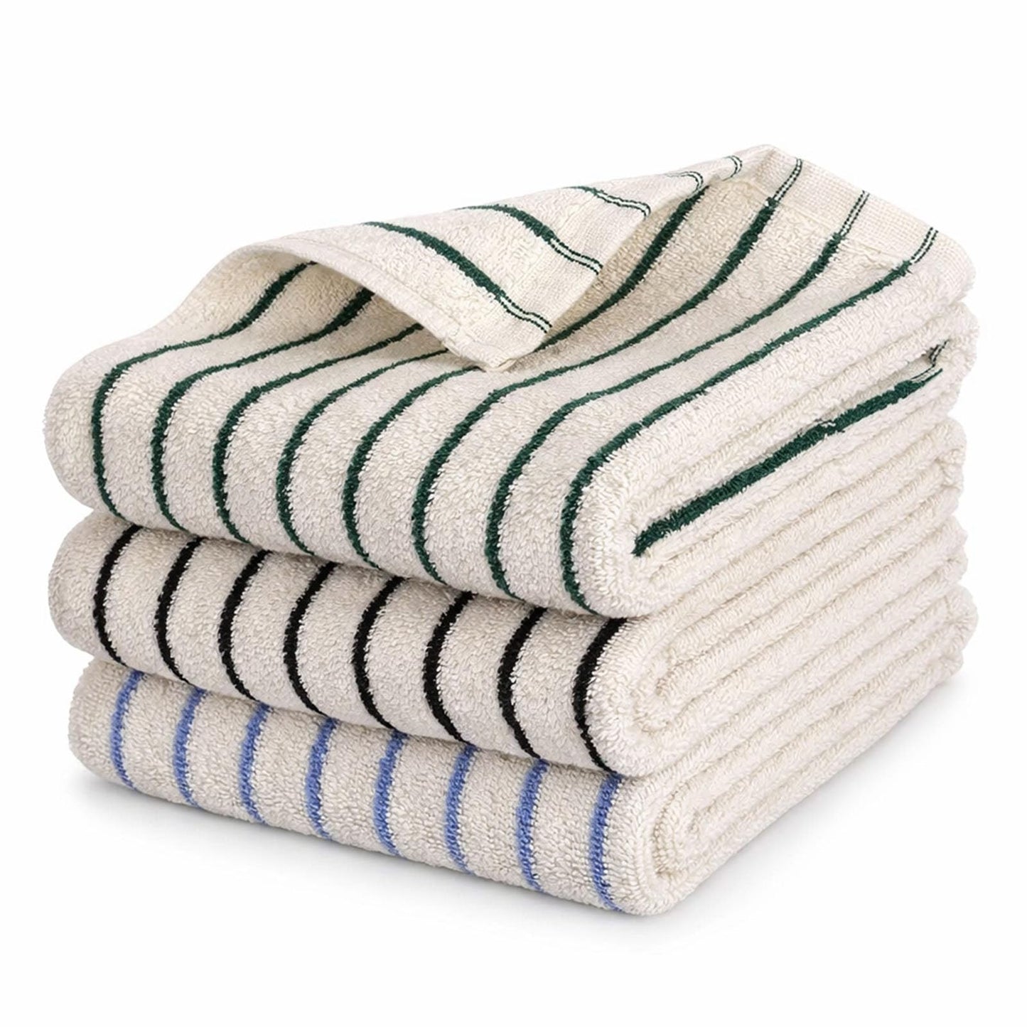 saerryor 3 Pack Hand Towels Cotton Soft Absorbent Towels 14” x 29” White