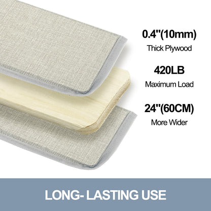 VERONLY Couch Cushion Support for Sagging Seat - 60x205CM Wooden Sofa Support Strengthener Boards for Extra Large 3 Seater