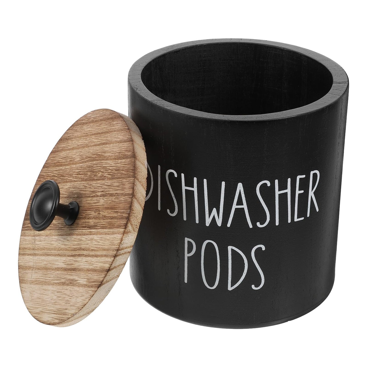 BESPORTBLE Dishwasher Pod Holder with Lid Round Dishwasher Tablet Storage Container for Laundry Laundry Tablet Container Storage Bin with Lid for