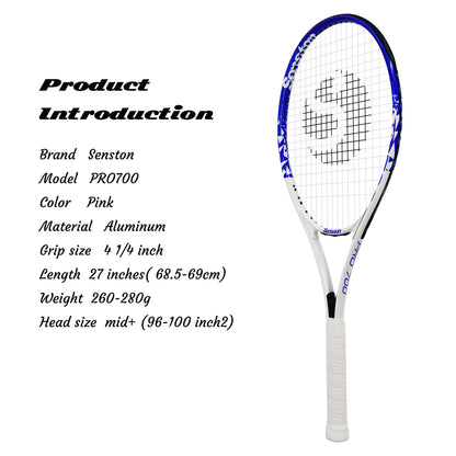 Senston Tennis Racket for adult 27inch Tennis Racquet