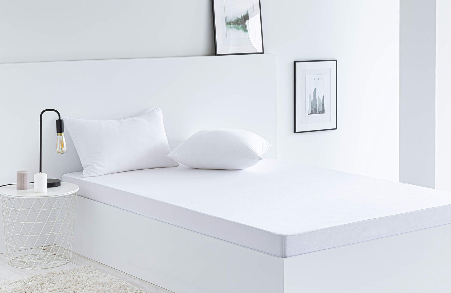 Todocama Cotton Mattress Protector 200 x 190/200 cm