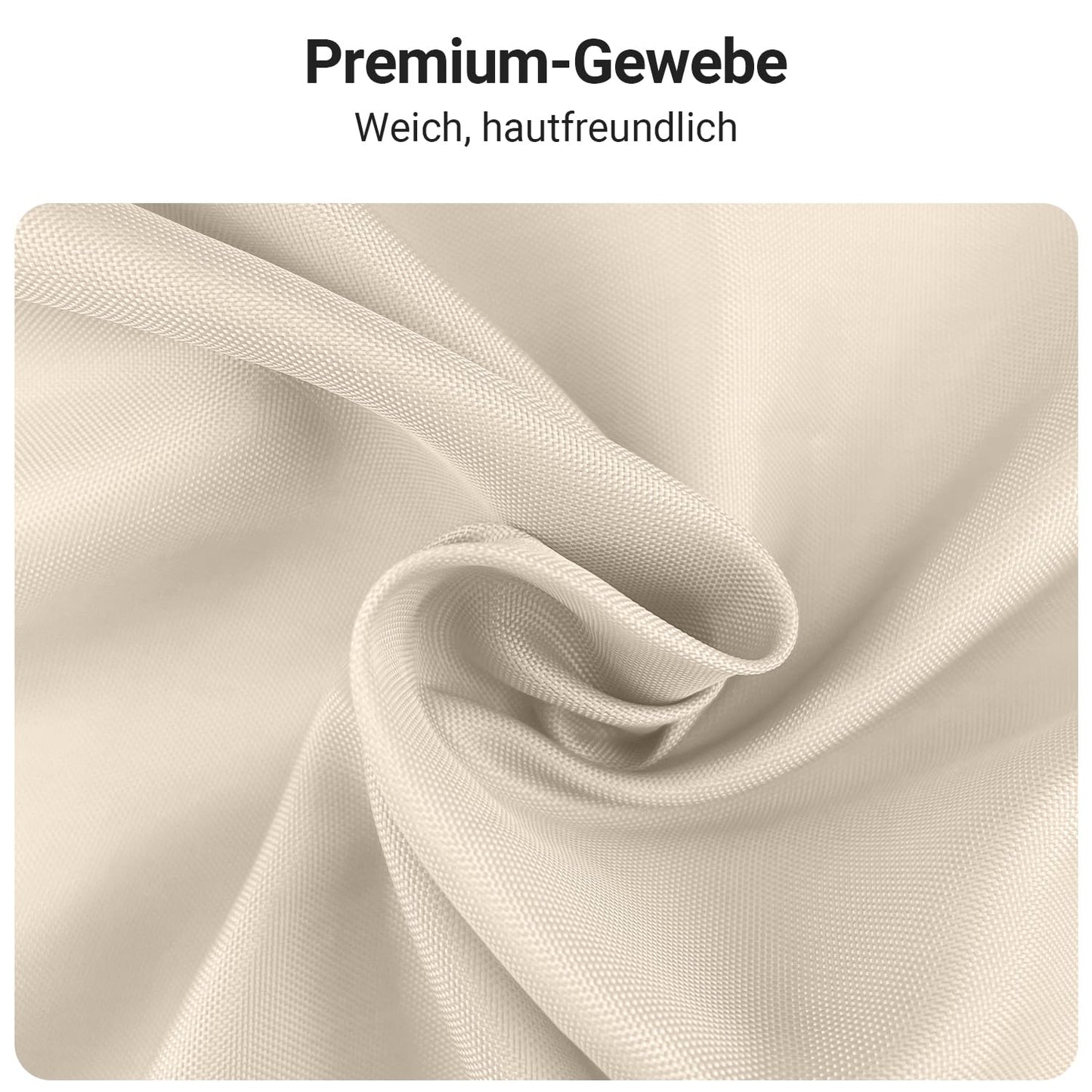 Lerores Shower Curtain, 80 x 200 cm, Beige, Weighted Hem, Anti-Mould Textile, Water-Repellent, Washable Polyester Fabric Bath Curtains for Bathroom