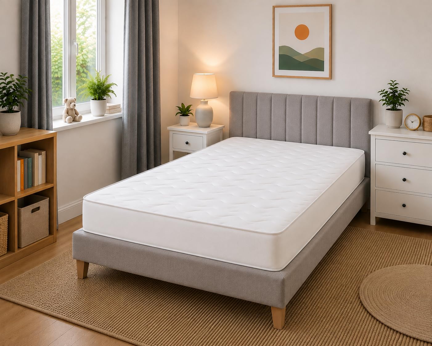 eXtreme comfort ltd Cooltouch Colours White Small Double Mattress
