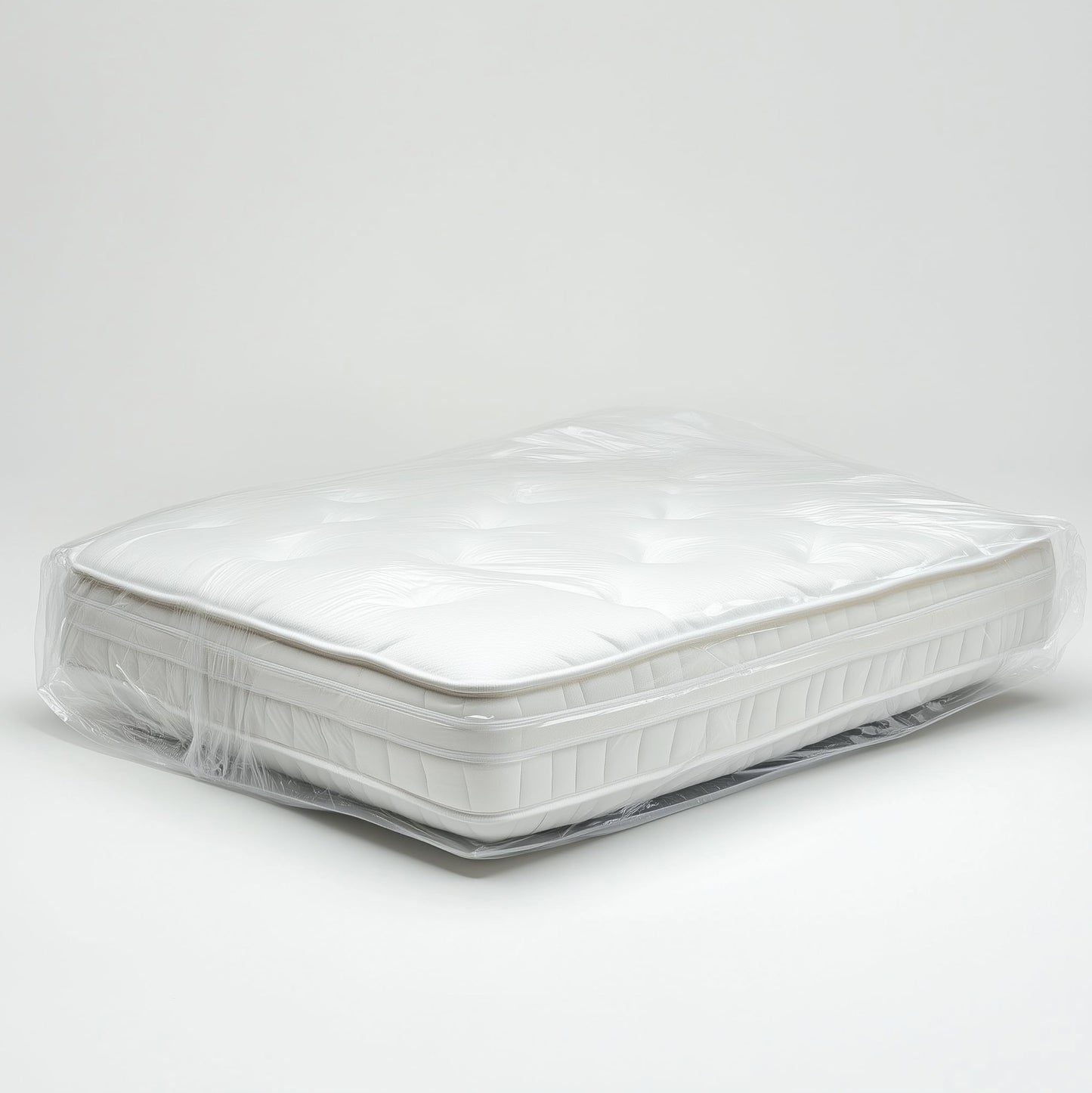 Just Accessories® Heavy Duty Mattress Bag For Storage Moving Removal Mattress Polythene Protector Cover (4ft 6" Double 4'6" Mattress Bag)
