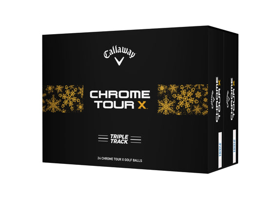 Callaway Golf Chrome Tour X 24 - Double Dozen Gift Box, One Dozen, White