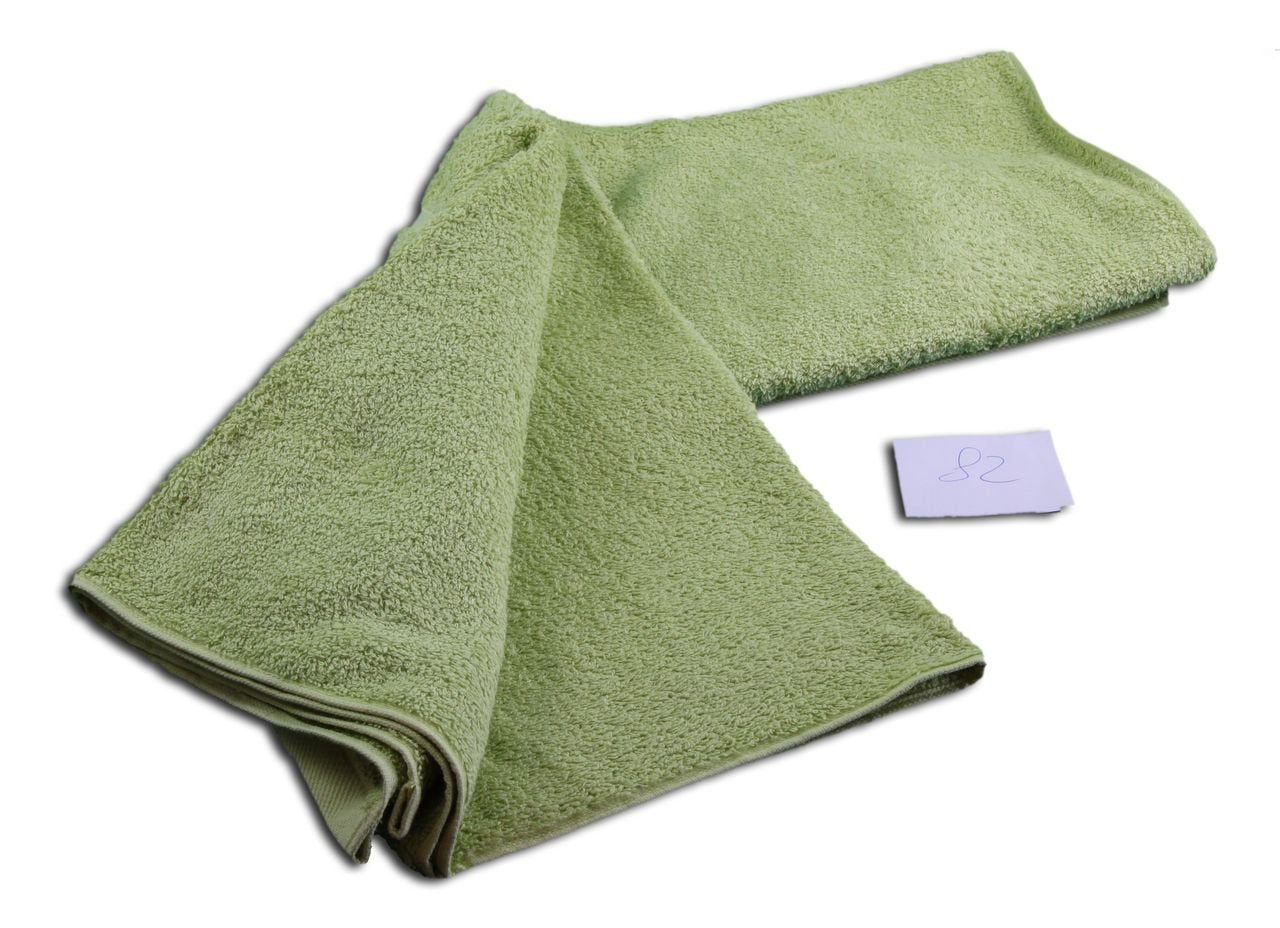 Gözze - Elegant Hand Towel Set of 2, Sylt, 100% Cotton, Heavy Weight (440 g/m²), 50 x 100 cm - Lime