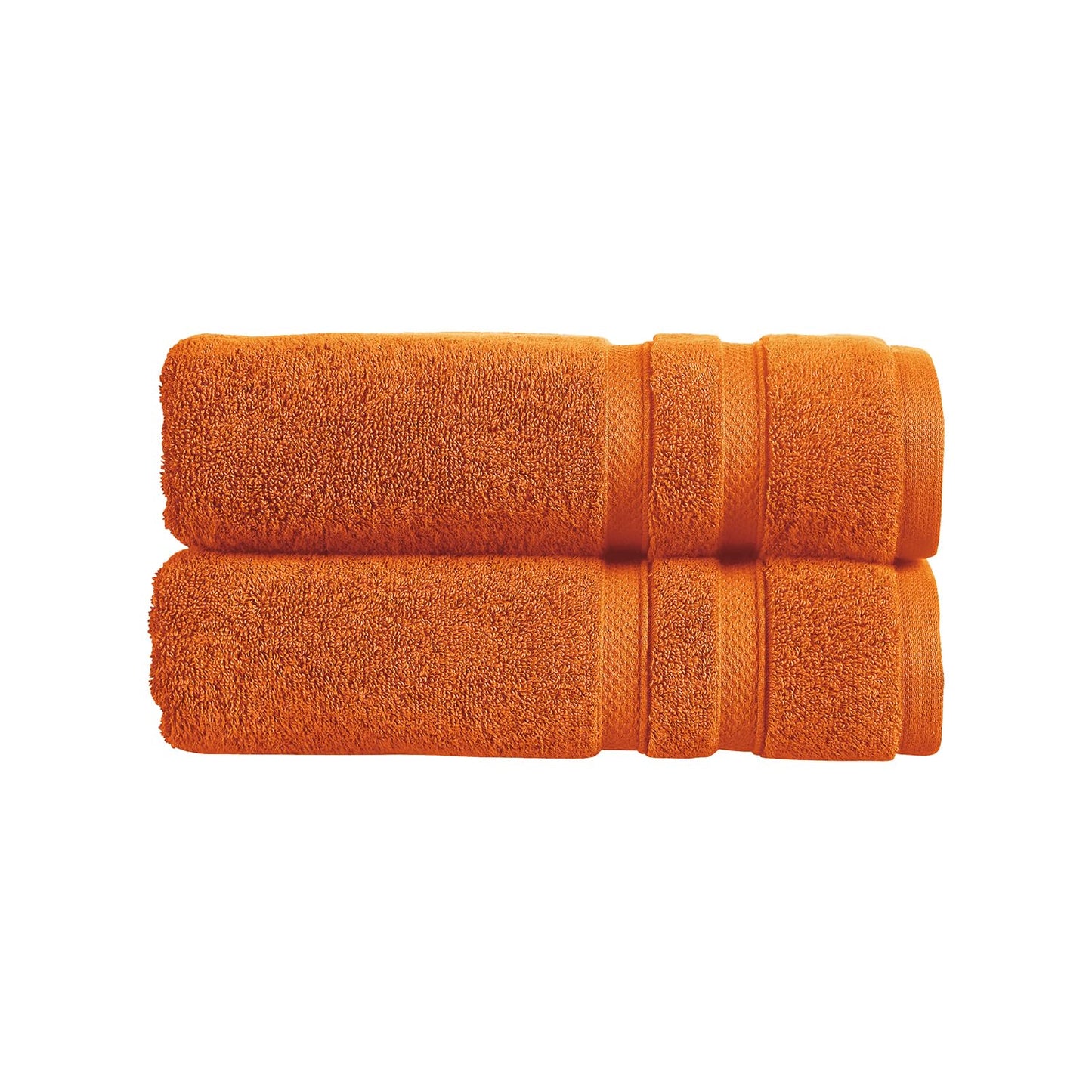 Christy Chroma Bath Sheets | Set of 2 | Highly Absorbent Heavyweight 675GSM | Bold and Bright | Soft Velvety Smooth Bathroom Shower Towels