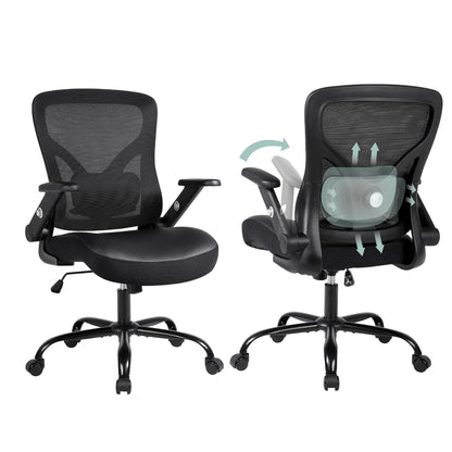 ralex-chair Home Office Chair, Ergonomic Mesh Desk Chair, Black
