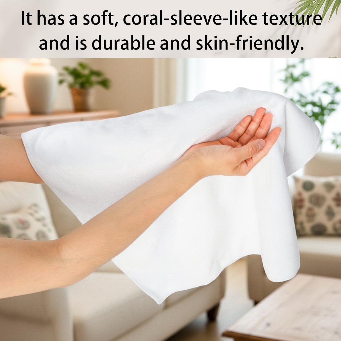 saerryor 2 Pack White Salon Towel, Quick Drying Hair Drying Salon Towel