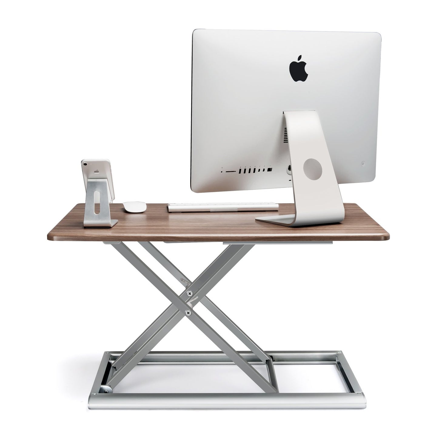 ThingyClub® Standing Desk Converter Height Adjustable Sit to Stand fits Laptop and Monitor, 765 x 51 mm working surface, 55~430mm Adjust Height