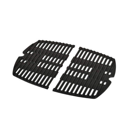 onlyfire Cast Iron Cooking Grate for Weber Q1000, Q1200, Q1400 Gas Grill Replacement for Weber 7644