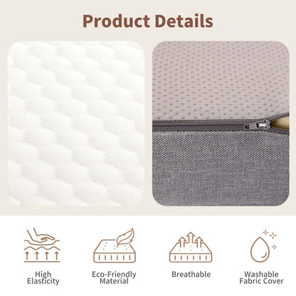 Gwydre 190x135x15 Double Folding Mattress