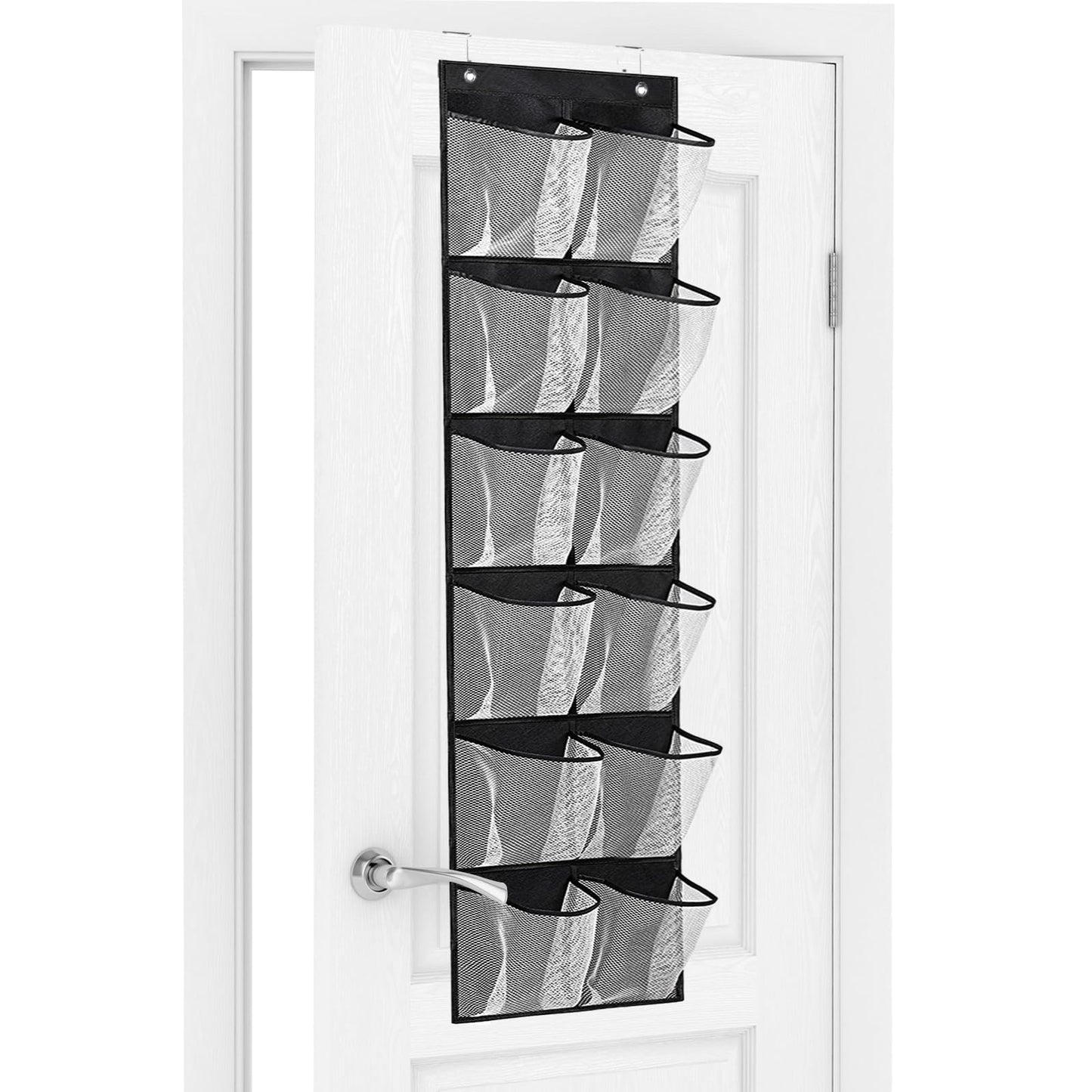Newthinking Over Door Shoe Storage, Hanging Shoe Storage with 12 Pockets