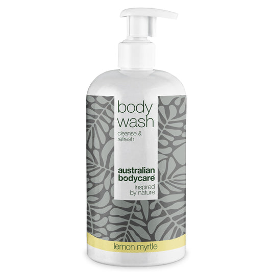 Shower Gel Lemon with 4-Terpineol known from Tea Tree Oil - Body Wash helps Pimples, Athlete's Foot, Ringworm, Acne, Body Odor & Smelly Feet